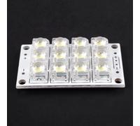 3X Nouveau 3V 5V 12 LED Super Bright Blanc Piranha LED Circuit Board LED Lights Light Yacht