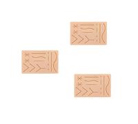 3X Nouveau Kit de Formation à la Suture de la Peau Kit de Formation à la Suture Du Tampon Accessoires de Traumatologie pour la Pratique et la