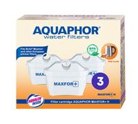 AQUAPHOR Maxfor+ Cartouche pour Carafe Filtrante Compatible avec Brita (Lot de 3 Standard)