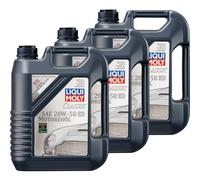 3x Original Liqui Moly Classic huile moteur SAE 20W-50 HD Bidon Plastique 5 L
