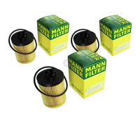 3X Original MANN-FILTER Filtre À Huile HU 712/8 X Oil Filter