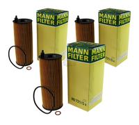3X Original MANN-FILTER Filtre À Huile HU 721/5 X Filtre À Huile