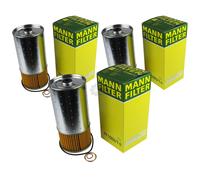 3X Original MANN-FILTER Filtre À Huile Oelfilter PF 1055/1 N Oil Filter