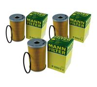 3X Original MANN Filtre À Huile H 820/3 X Filtre À Huile