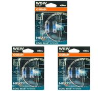 3x OSRAM Cool Bleu Intense W5W Duopack Clignotants 12V W21x95d Ampoules