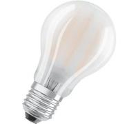 3x OSRAM LED BASE Classic A100 - blanc chaud (2700K) - ampoules LED à filament dépoli en verre pour culot E27 - forme ampoule - remplace les ampoules classiques 100W - boîte de 3} blanc G