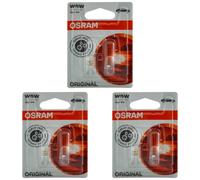3X OSRAM W5W DuoPak Ampoule Originale De Clignotant 2825-02B