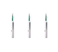 3X Outil de Nettoyage SC/FC/ST One Touch Stylo de Nettoyage 2,5 mm 800 Nettoyant à Fibre Optique de Nettoyage