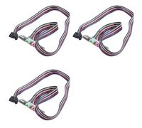 3X PC Port USB D'Ordinateur Casque Audio Microphone Cable Soutien Du Panneau Avant