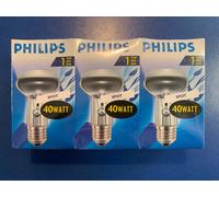 3X PHILIPS Réflecteur R63 Spot 40W E27 DIMMBAR Ampoule 230V 30°