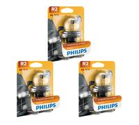 3X Philips Standard R2 45/40W 12V Ampoules Auto