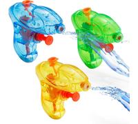 3X Pistolet à eau Mix Petit Set - Pistolets à eau pour enfants - Avec grande portée - Pistolet à eau