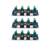 3X Planchette de Tonalité NE5532 Préampli avec Treble Bass Réglage Du Volume Ton Préamplificateur Contrôleur pour Carte D'Amplificateur