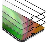 cadorabo 3x Verre Trempé couverture complète compatible avec Huawei MATE 20 en TRANSPARENT avec NOIR - Pack de 3 Verre de protection d'écran trempé (Tempered) en dureté 9H avec 3D touch