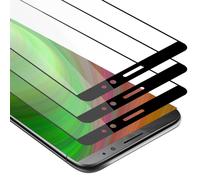 Cadorabo 3x film blindé plein écran pour Huawei MATE 8 film de protection en noir verre de protection d'écran tempered