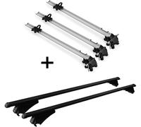 3x porte-vélos Bike Pro + porte-rail Tiger Alu XL compatible avec Kia Sorento (XM) à partir de 14 ans