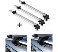 3x porte-vélos Bike Pro + porte-vélos sur rail VDP L120 compatible avec Chevrolet Trax SUV à partir de 13