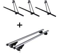3x porte-vélos ORION + barres de toit Rio 120 compatibles avec VW Passat Variant 3B/B5 96-05