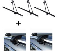 3x porte-vélos ORION + porte-bagages VDP L120 compatibles avec Kia Sportage JE 04-10