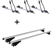 3x porte-vélos SAGITTAR + porte-bagages Tiger XL compatible avec Kia Sorento (XM) à partir de 14 ans