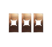 3X pour RTX 3060 3080 3090 Fond de Panier Pur Cuivre Dissipateur de Chaleur Carte Graphique Mémoire Radiateur Auxiliaire 90X180MM (5mm)