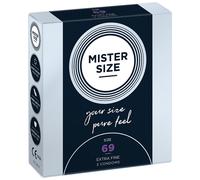 3x préservatifs MISTER SIZE 69mm XXXL, sécurité et confort