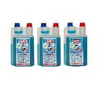 3x PulyCaff Nettoyant pour mousseur à lait 1000ml