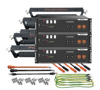 3x Pylontech US3000C LiFePO4 48V 10,5kWh stockage solaire photovoltaïque comp...