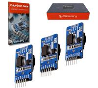 3X Real Time Clock RTC I2C Compatible avec DS3231, Horloge en Temps Réel avec Batterie RTC DS3231 I2C, Module d¿Horloge Haute Précision Compatible avec Arduino et Raspberry Pi