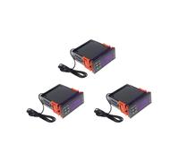3X Régulateur de Température Numérique LED STC-1000 AC 110-220V 10A Relais Thermorégulateur Thermostat pour Chauffage Congélateur Réfrigérateur