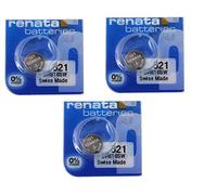3X Renata 321SR616SW 1.55V sans mercure Oxyde d'argent montre batterie