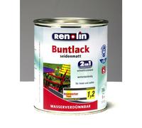 3X Renolin Buntlack 750Ml Blanc Mat Décoration Primaire Peinture Couleurs RAL