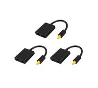3X SéParateur Audio Optique NuméRique SPDIF 2 Voies Adaptateur de SéParateur Toslink 1 EntréE 2 Sorties Hub de SéParateur de Câble Optique SPDIF