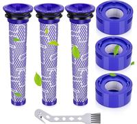 3X Set de filtres pour l'aspirateur à batterie Dyson V7 V8 Absolute Animal Pro+ Exlusive Allergy