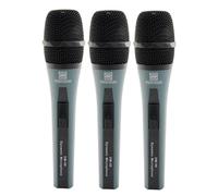 3x Set de Microphone Professionnel DJ PA Chant Cable de XLR Pince Mic Coffre