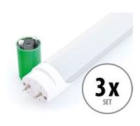 3x Showlite LED tube T8W24K45F-1500mm (lumière du jour 4500K) G