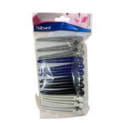 3x Sibel Friseur-Haarspangen - 36 Pièce 4 de Couleur Friseurbedarf Neuf (012)