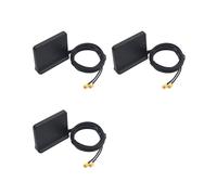 3X Signal Boost 5G 4G LTE 3G GSM Antenne Mimo à Gain Élevé 12Dbi 600-6000Mhz Antenne WiFi Omni Externe (Noir SMA Mâle)