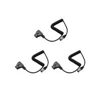 3X Sound Devices 688 633 Zoom F8 Câble D'Alimentation DTAP Vers Câble D'Alimentation à Ressort à Fiche Mâle Hirose 4 Broches