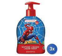 3X Spiderman Bébé 250 Ml. Savon Liquide