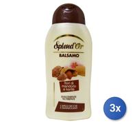 12X Bundle Splend'Or Baume Pour Cheveux 300 ML. Amande Nourrissante