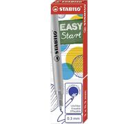 3x STABILO 6870/041 Cartouche pour roller EASY bleu