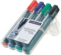 3x STAEDTLER Lumocolor Permanent-Marker 352, 3x 4er Etui NEUF EMBALLAGE...