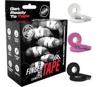 3x Strap Doigt 1,25cm X 13,7m (Total 41m)-Jjb Jiu Jitsu Bresilien-Escalade-Crossfit-Mma-Grappling-Judo-Volleyball-Musculation-Rouleaux De Finger Tape Blanc