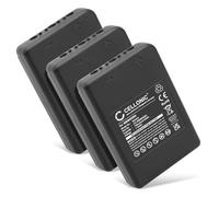 3X subtel Batterie Compatible avec Autec E16 KTC, Autec E16 Sirio 42, Autec Modular MK, Modular MJ, MBM06MH 700mAh 7.2V