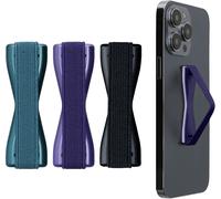 3x Support Doigt Smartphone - Accessoire Doigt Pour Téléphone Portable - Sangle Poignée Dos Smartphone - Metallic Zodiac Blue-Bleu Violet Métallique-Bleu Métal[Pop942262]