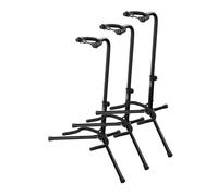 3x Support Stand Pied Guitarre Basse Universal Electrique Acoustiqe Pliable Set