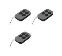 3X Télécommande à Code Tournant 433,92 MHz pour Ouvre-Porte Coulissant Automatique à Battant, Réception Longue Distance Sans Fil
