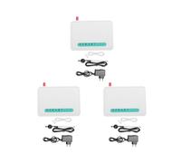 3X Terminal Sans Fil Fixe Quadri-Bande GSM Carte SIM Ligne Téléphonique Appelant de Bureau Numéroteur GSM850 / 900/1800 / 1900MHZ Prise Ue