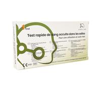 3X Test pour la détection du sang Occulte dans les selles | Test FOB || Test du côlon droit | Certificat CE0123 || Résultat en 5 Minutes | Scellé et stérile || Enregistré au ministère de la Santé (3)